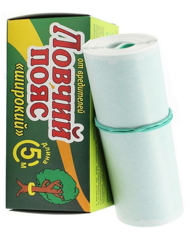 Ловчий пояс, для защиты от вредителей